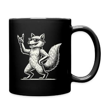 Musique Rock Heavy Metal Festival Fuchs - Mug uni - noir - Droite