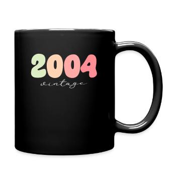 Date de naissance Année de naissance 2004 - Mug uni - noir - Droite