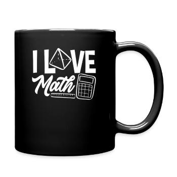 Math Teacher Math Gift - Full Colour Mug - black - Right