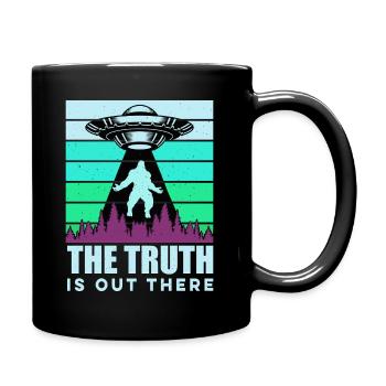 OVNI Bigfoot Yeti Sasquatch - Mug uni - noir - Droite