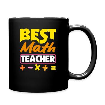 Math Teacher Math Gift - Full Colour Mug - black - Right