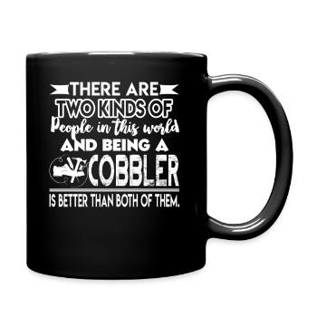 Cobbler Being A Cobbler - Full Colour Mug - black - Right