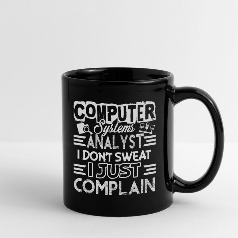 Computer Systems Analyst I Just Complain Full Colour Mug
