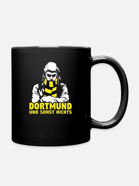 Dortmund und sonst nichts - Tasse einfarbig - Schwarz