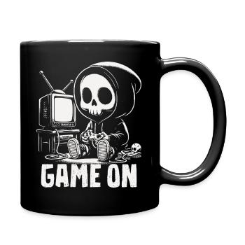 Game On - Tasse einfarbig - Schwarz - Rechts