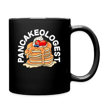 Pancakes Pancakeologist Breakfast Lovers - Mug uni - noir - Droite