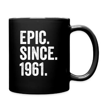 Épique Depuis 1961 Année de naissance Anniversaire - Mug uni - noir - Droite