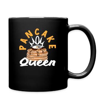 Crêpes Couronne de Reine Crêpes - Mug uni - noir - Droite