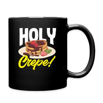 Crêpes Sainte Crêpe Plaisir du petit-déjeuner - Mug uni - noir - Droite