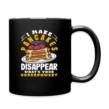 Making Pancakes Disappear Superpower - Full Colour Mug - black - Right
