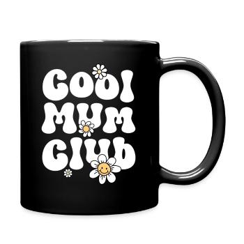Cooler Mama-Club - Tasse einfarbig - Schwarz - Rechts