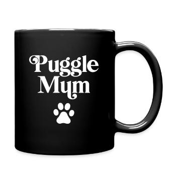 Puggle Mum - Full Colour Mug - black - Right