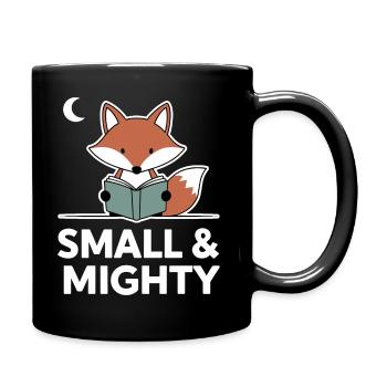 Clever Fox - Small & Mighty - Full Colour Mug - black - Right