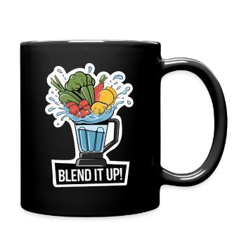 BLEND IT UP - Full Colour Mug - black - Right
