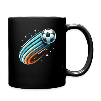 football, joueur de football, joueur de football garçon - Mug uni - noir - Droite