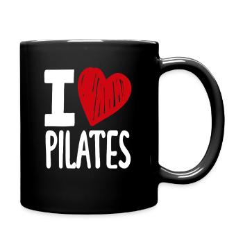 Pilates J’adore Pilates Passion - Mug uni - noir - Droite
