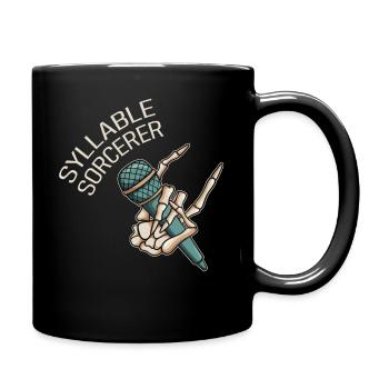Syllabe Magicien Poésie Slam - Mug uni - noir - Droite