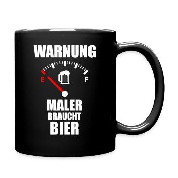 SLOGAN DU PEINTRE BIÈRE - Mug uni - noir - Droite