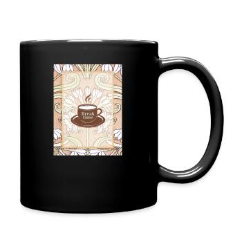 Kaffeebecher Kunst Coffee Mug Art - Full Colour Mug - black - Right