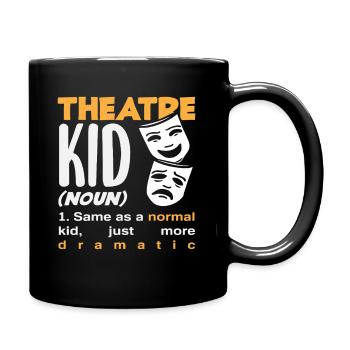 Comédie musicale Lover Théâtre Enfant - Mug uni - noir - Droite