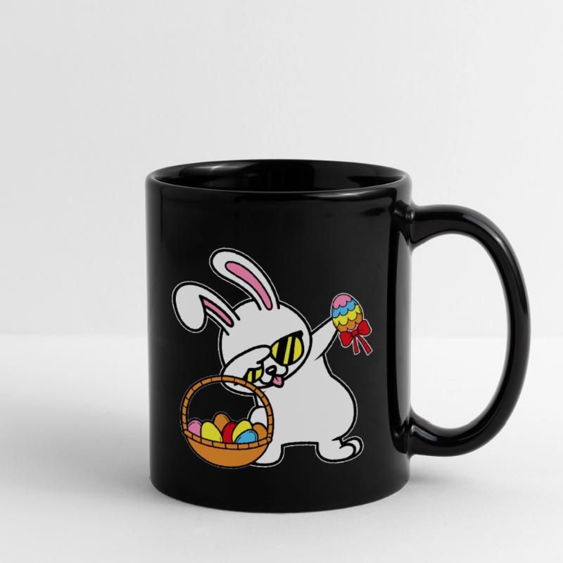 Dabbing Easter Bunny Easter Bunny Full Colour Mug