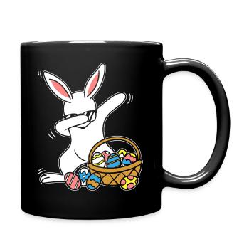 Dabbing Lapin de Pâques Lapin de Pâques Lapin Lapin Cadeau - Mug uni - noir - Droite