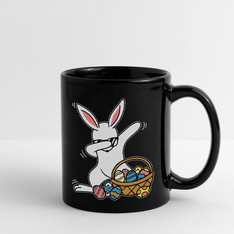Dabbing Easter Bunny Easter Bunny Full Colour Mug