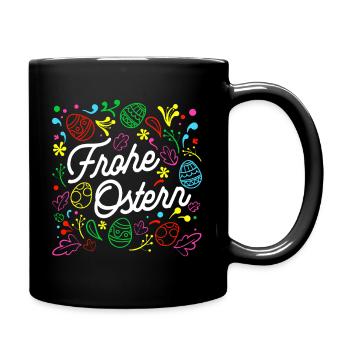 Cadeau de Pâques, Pâques Dire Pâques - Mug uni - noir - Droite