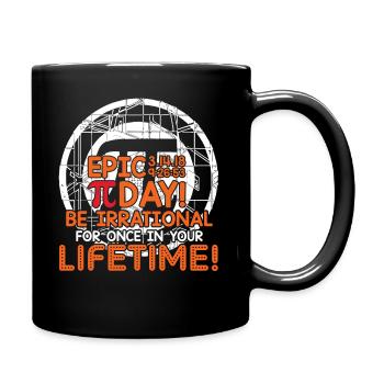 Pi Day Epic Pi Day - Full Colour Mug - black - Right