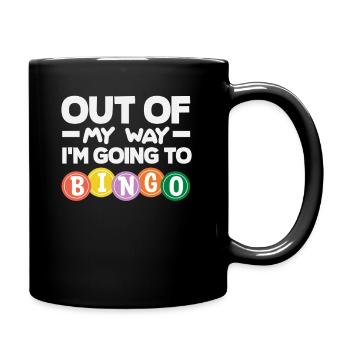 Bingo Players on the Way to Bingo - Full Colour Mug - black - Right