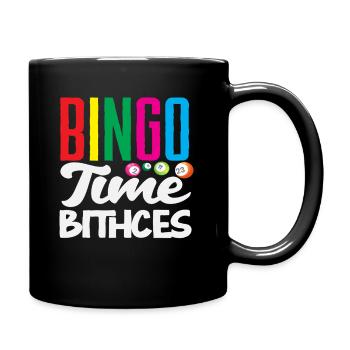 L’heure du bingo pour les joueurs de bingo - Mug uni - noir - Droite