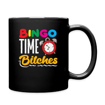 L’heure du bingo pour les joueurs de bingo - Mug uni - noir - Droite