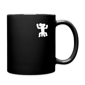 Nazca Lines | Ancient Astronaut Peru Geoglyphs - Full Colour Mug - black - Right