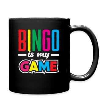 Bingo est mon jeu pour les joueurs de bingo - Mug uni - noir - Droite