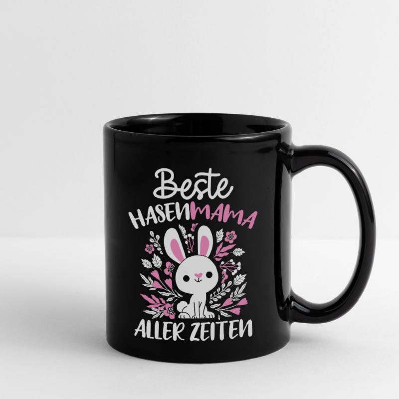 Best Bunny Mom Ever Bunny Rabbit Easter Full Colour Mug