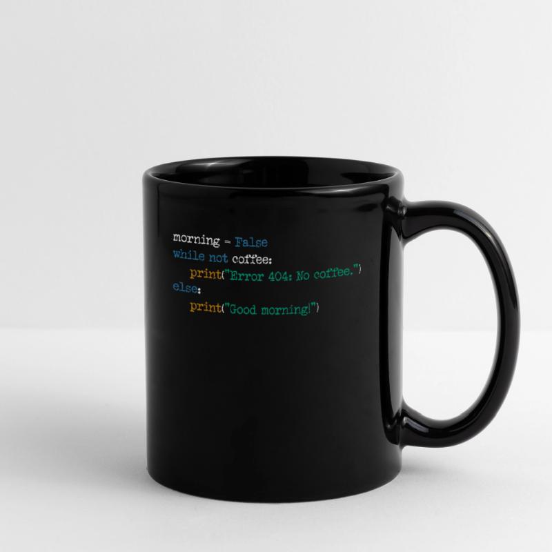 Computer Science Coffee Code Programmer Gift Full Colour Mug
