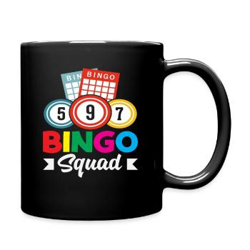 Bingo Squad pour les vrais joueurs de bingo - Mug uni - noir - Droite