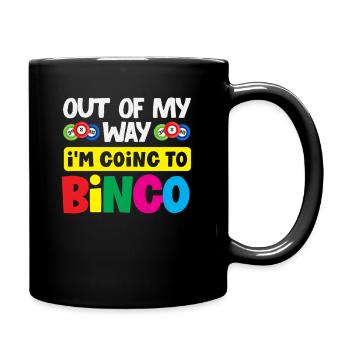 Bingo Players on the Way to Bingo - Full Colour Mug - black - Right