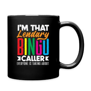 Appel de bingo légendaire pour les joueurs de bingo - Mug uni - noir - Droite