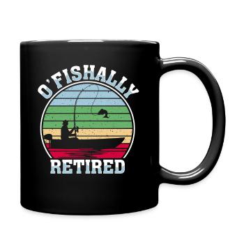 O’Fishally a pris sa retraite - Mug uni - noir - Droite