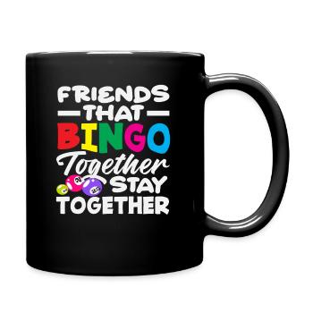 Bingo Players Friends Together Together - Full Colour Mug - black - Right