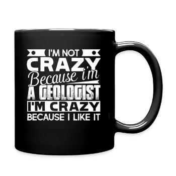 Geologist I Like Geologist - Full Colour Mug - black - Right