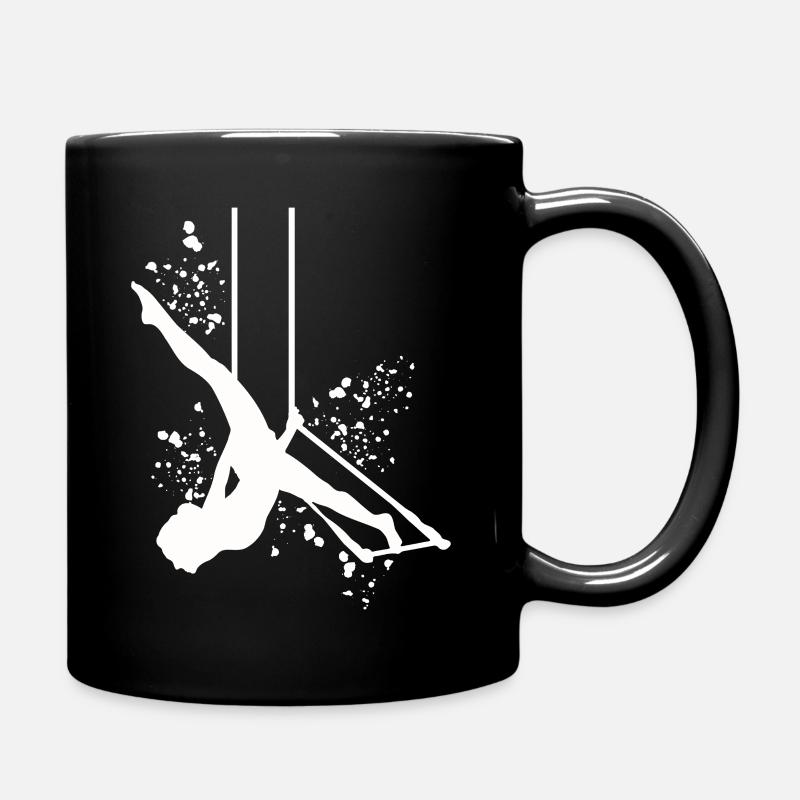 Aerialist Cloud Swing Trapèze Enfants - Mug uni - noir
