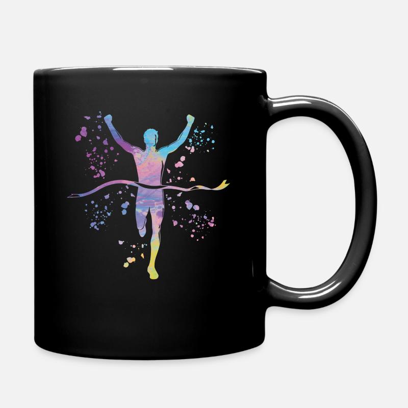 Marathoniens Run Finisher Marathon - Mug uni - noir