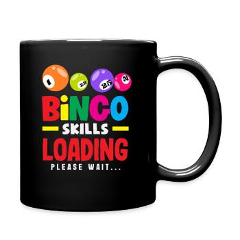 Bingo Skills Store for Bingo Players - Full Colour Mug - black - Right