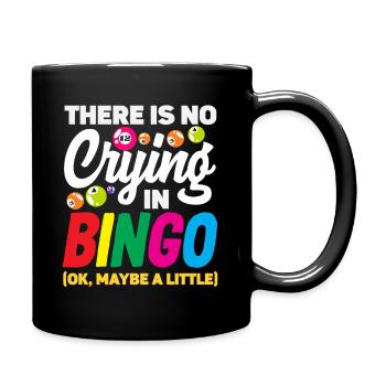 Les joueurs de bingo ne pleurent pas au bingo - Mug uni - noir - Droite