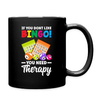 Bingo Enthusiast Si vous n’aimez pas le bingo - Mug uni - noir - Droite