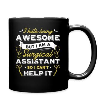 Surgical Assistant Awesome Surgical Assistant - Full Colour Mug - black - Right