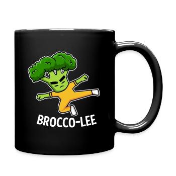 Karate Broccoli Martial Arts Martial Arts Fighter - Full Colour Mug - black - Right