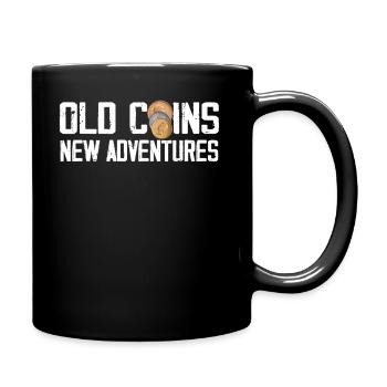 Numismatics Coin Roman Collection - Full Colour Mug - black - Right